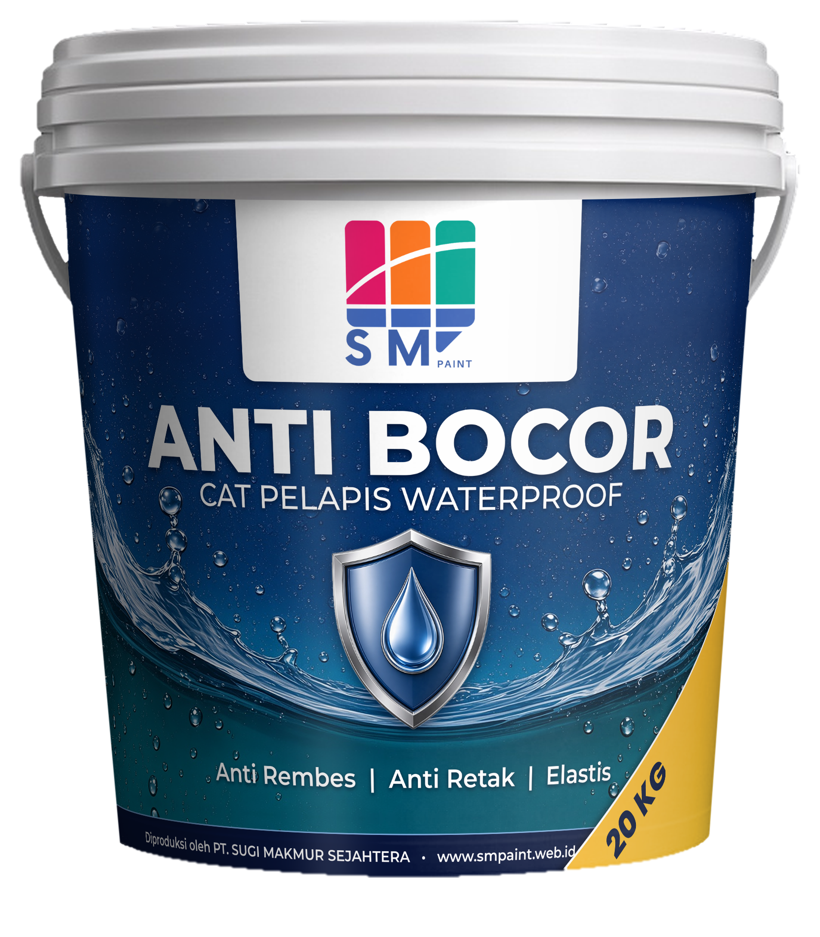 Ember SM Paint Cat Anti Bocor 20 KG, pelapis waterproofing